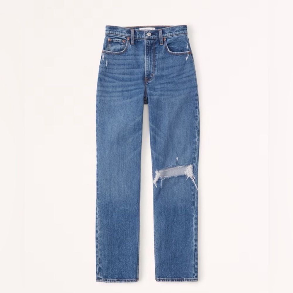 NWT Abercrombie 90s Straight Jeans